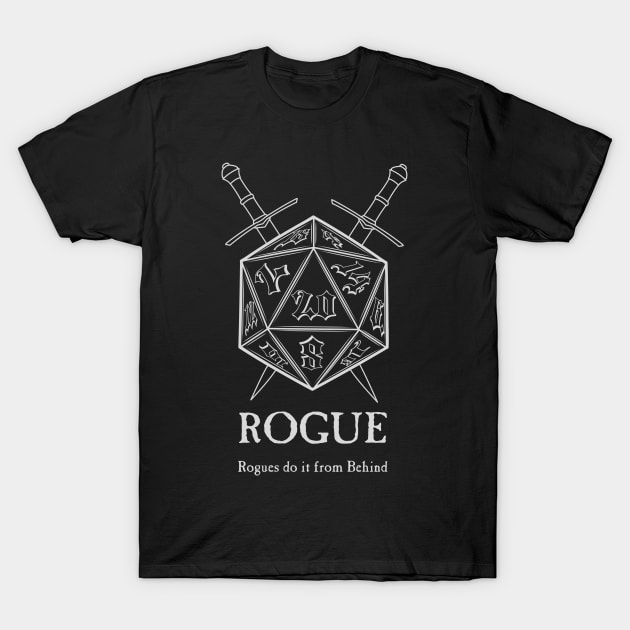 Rogue Rogues do it from Behind T-Shirt by SimonBreeze